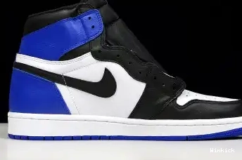 BLACK MENS JORDAN SPORT 716371-040 RETRO “FRAGMENT” AIR ROYAL-WHITE 1 0617